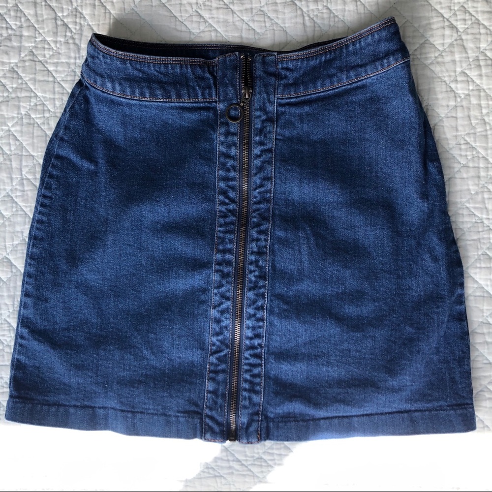 •Forever 21• Jean Skirt w/ Zipper